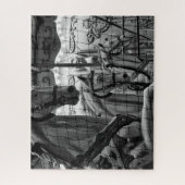 Cool, urban, moderne foto van paarden van carrouse legpuzzel (Verticaal)