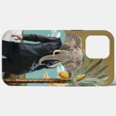 Cool Urban Safari Wild Man Collage Case-Mate iPhone Case (Achterkant (horizontaal))