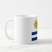 Cool Uruguay-vlag Koffiemok (Links)