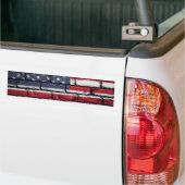 Cool USA Flag Design Bumpersticker (Op Truck)
