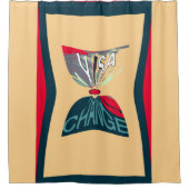 Cool USA Hope is een geweldig patriottisch patriot Douchegordijn (Voorkant)