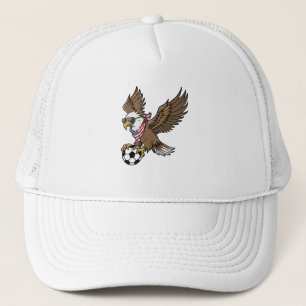 Cool USA Voetbal Adelaar Zonnebril Vintage Patriot Trucker Pet