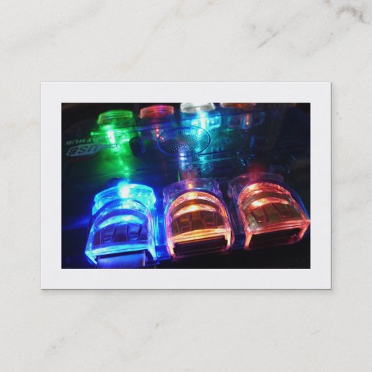 Cool USB Hub (grenspost) Visitekaartje (Voorkant)