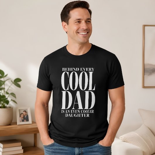 Cool vader-dochter Vaderdag T-shirt