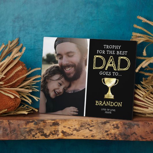 Cool Vaderdag Photo Plaque Fotoplaat (Zijkant)