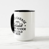 Cool vaders garage woordkunst mok (Voorkant links)