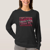 Cool Valentine's Day Gym Full of Sweethearts Valen T-shirt (Voorkant)