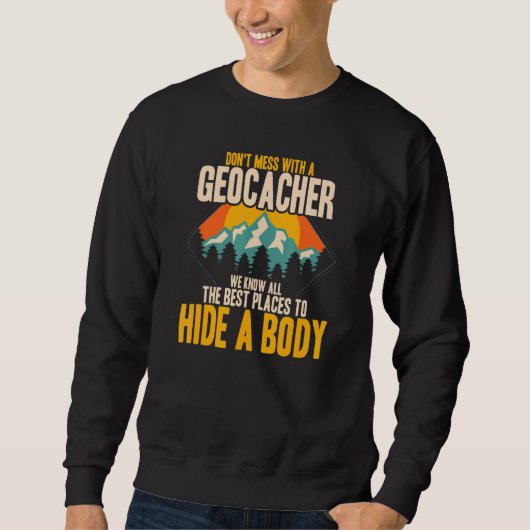 Cool, Valideer Een Geocacher Niet - Geocaching 1 Trui (Voorkant)