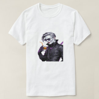Cool Vampire Halloween T-Shirt – Modern Funny Goth