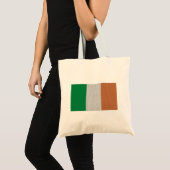 Cool van breit Irish Flag Canvas tas (Voorkant (product))
