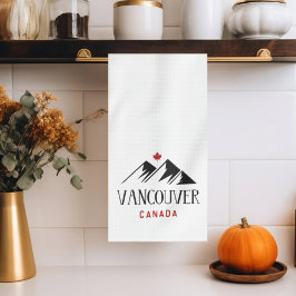 Cool Vancouver Canada Bergen Maple Leaf Theedoek