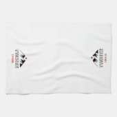 Cool Vancouver Canada Bergen Maple Leaf Theedoek (Horizontaal)