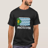 Cool Vancouver Flag  1 T-shirt (Voorkant)