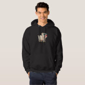 Cool Varken Met Zonnebril Hoodie (Voorkant volledig)