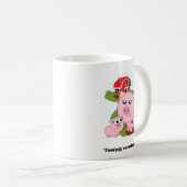 Cool Varken Warm Hart Koffiemok (Voorkant rechts)