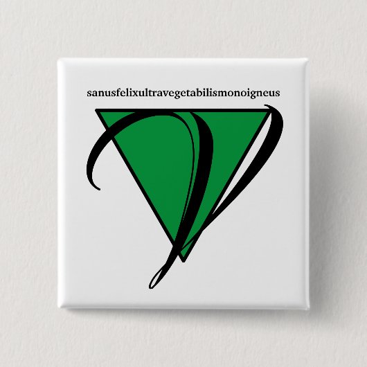 Cool Vegan Button (Voorkant)