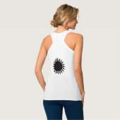 Cool Vegan Racerback Tanktop (Volledige Achterkant)