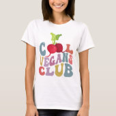 Cool Vegans Club /  Planten Lover T-shirt (Voorkant)