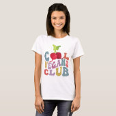 Cool Vegans Club /  Planten Lover T-shirt (Voorkant volledig)
