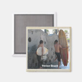 Cool Venetië strandmagneet! Magneet (Voorkant / Achterkant)