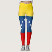 Cool Venezuela Flag Mode Leggings (Voorkant)