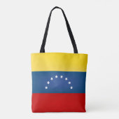 Cool Venezuela Flag Mode Tote Bag (Achterkant)