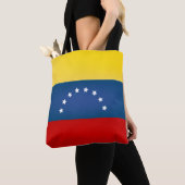 Cool Venezuela Flag Mode Tote Bag (Dichtbij)