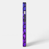 Cool, Verbazingwekkend, Blauw-Paars iPhone Hoesje (Linkerkant)
