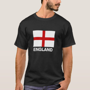Cool Verenigd Koninkrijk Engeland Vlag Illustratie T-shirt