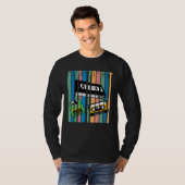 Cool vergeet nooit dat ik met Cassette diskette-vi T-shirt (Voorkant volledig)
