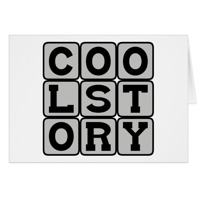 Cool Verhaal, Amusant Verhaal (Voorkant Horizontaal)