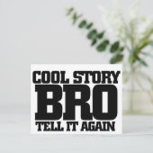 Cool-verhaal bro briefkaart (Staand voorkant)