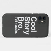 Cool Verhaal Bro Case-Mate iPhone Case (Achterkant (horizontaal))
