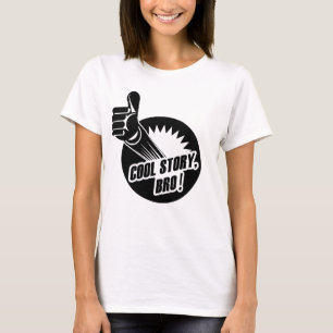 Cool verhaal Bro duikt op T-shirt