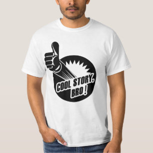 Cool verhaal Bro duikt op T-shirt