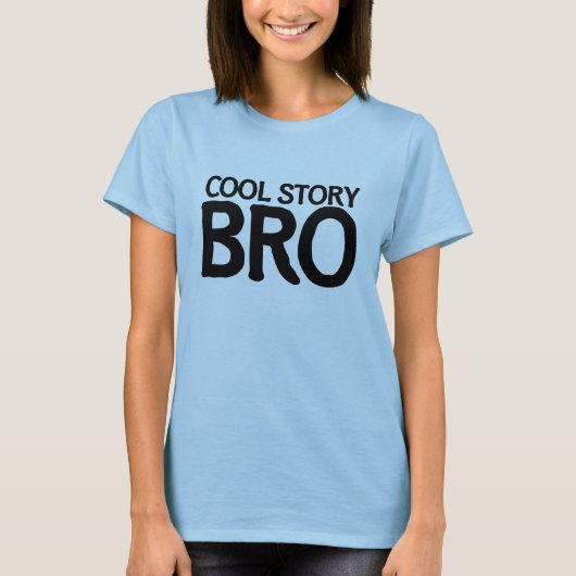 Cool-verhaal bro t-shirt (Voorkant)