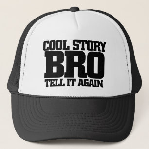 Cool-verhaal bro trucker pet