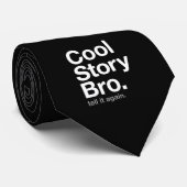 cool verhaal, bro. Zeg het nog eens. Stropdas (Opgerold)