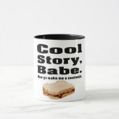 Cool verhaalbabe mok (Midden)