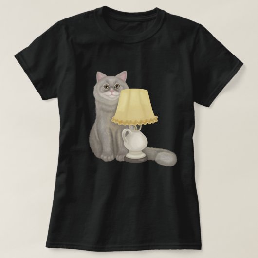 Cool verhaalkat t-shirt (Design voorkant)