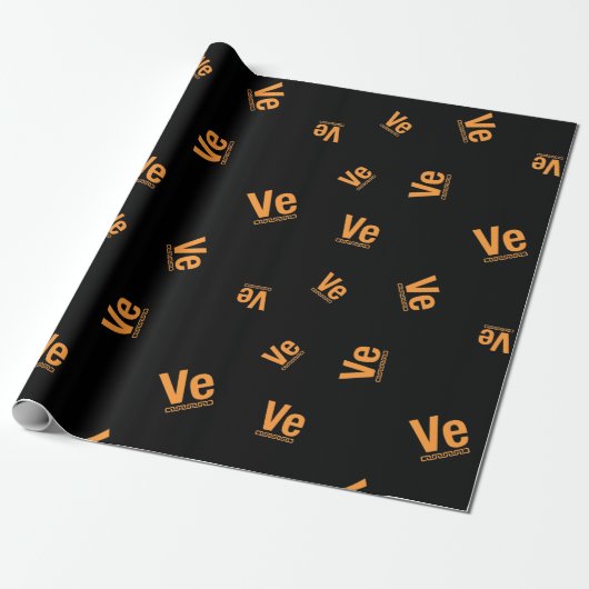 Cool Veritaseum Cryptocurrency Sign Patroon Cadeaupapier (Uitgerold)