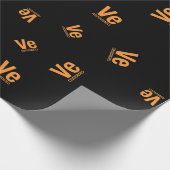 Cool Veritaseum Cryptocurrency Sign Patroon Cadeaupapier (Hoek)