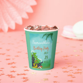 Cool Verjaardagsfeest Verse Tuin Papieren Bekers