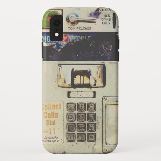 Cool Verlaten Betaaltelefoon Case-Mate iPhone Case (Achterkant)