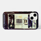 COOL Verlaten Betaaltelefoon  iPhone Hoesje (Achterkant horizontaal)