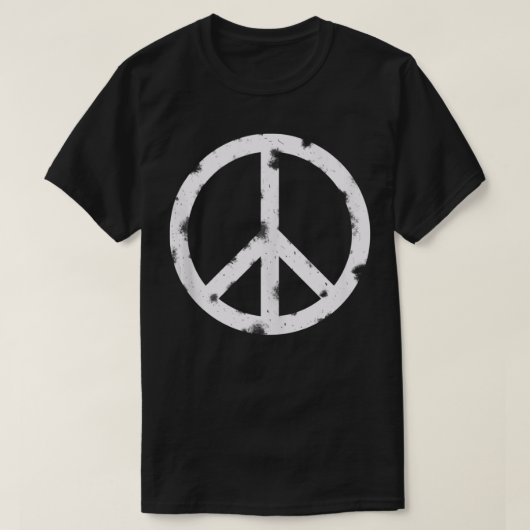 Cool verontruste Hippie Hippy Vrouwen Mannen T-shirt (Design voorkant)