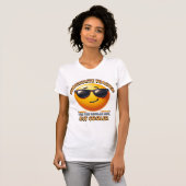 Cool vervangend docent t-shirt (Voorkant volledig)