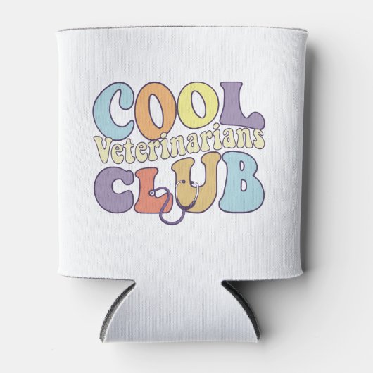 Cool Vet Club Veterinary Tech Practitioner Dier Blikjeskoeler (Voorkant)