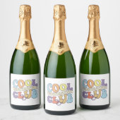 Cool Vet Club Veterinary Tech Practitioner Dier Sparkling Wijnetiket (Flessen)