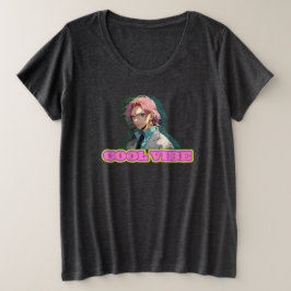 Cool Vibes Grote Maat T-shirt